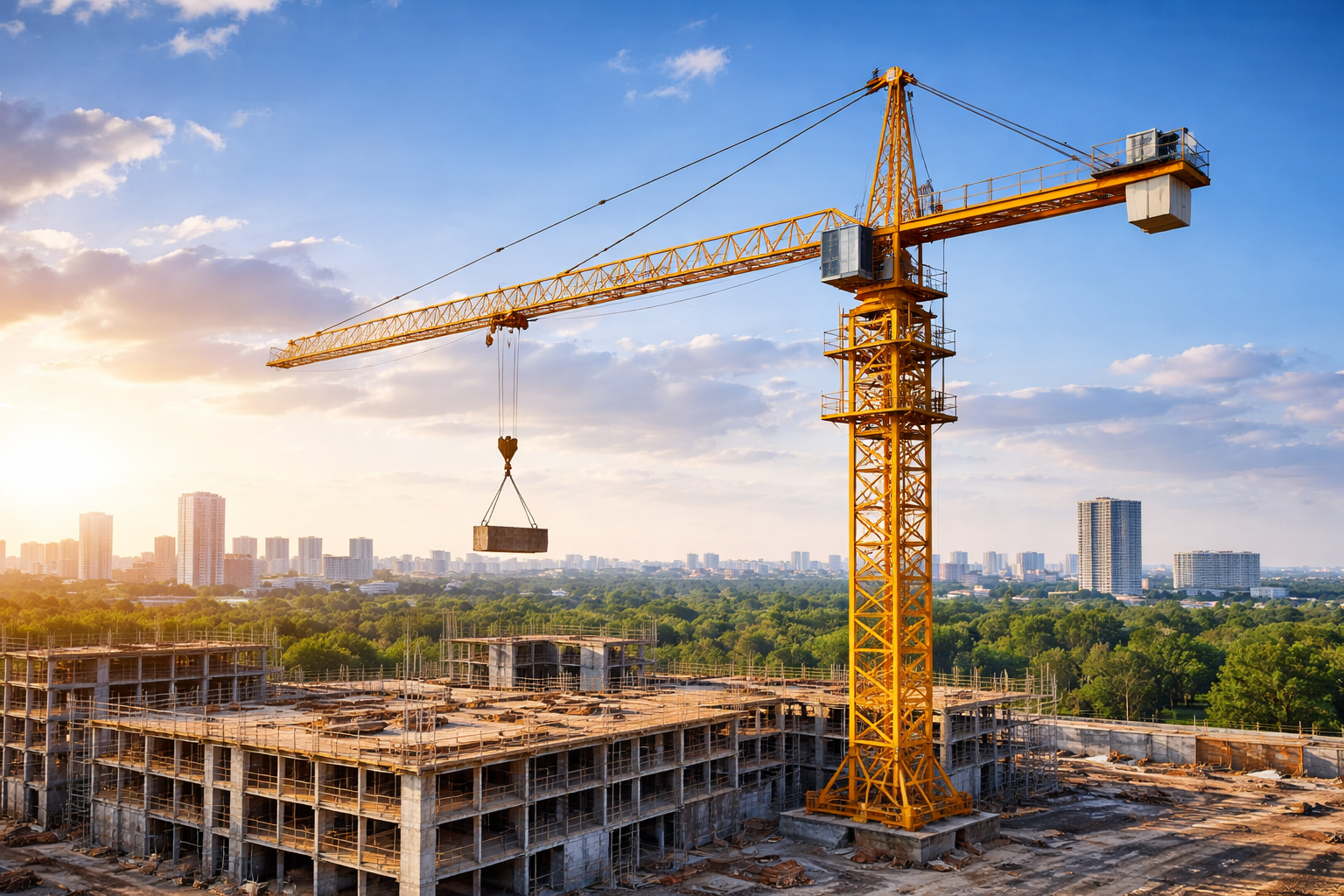 Tower Crane Rental Services India